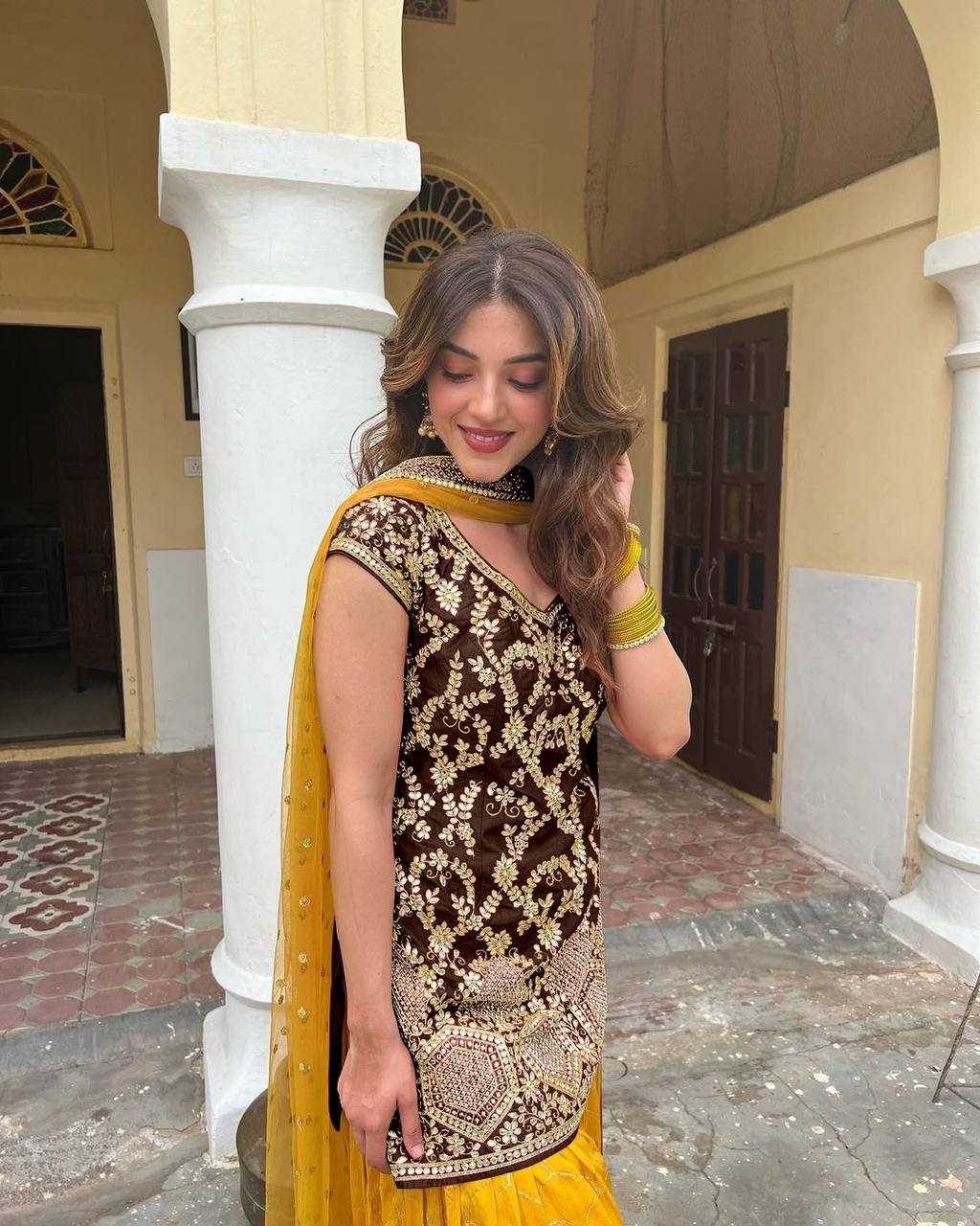 Cotton Embroidery Patiala Suit - MYLUXURY LANE ENTERPRISE